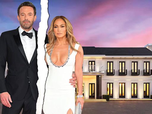 Jennifer Lopez and Ben Affleck list Beverly Hills mansion for £52.5 million amid divorce rumours