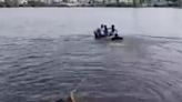 Hyderabad man drives car with three kids into lake, saved by locals