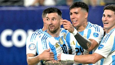 Argentina no sufrió ante Canadá y espera en final de Copa América a Colombia o Uruguay