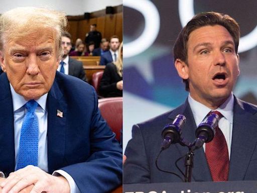 Donald Trump Brags About Having Ron DeSantis' 'Full and Enthusiastic Support' After 'Great' Meeting in Miami