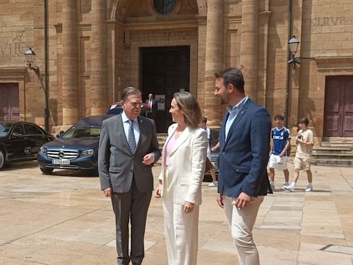 Cuca Gamarra pide desde Oviedo el “voto unido” para el PP frente a las “mentiras” del PSOE