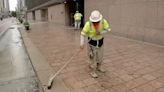 City blocks more streets over concerns of falling glass from damaged buildings in downtown Houston