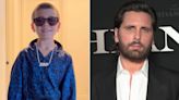 Scott Disick Shares Blinged-Out Photo of Son Reign as He Wears Matching Cheetah Print Set