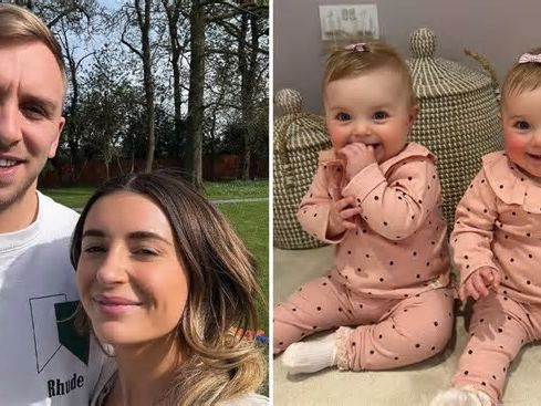 Dani Dyer fans all say the same thing as she teases twin daughters are 'evil sisters'