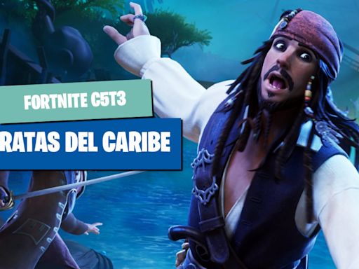 Evento de ‘Piratas del Caribe’ en Fortnite con Jack Sparrow, nuevas skins, minipase y todas las novedades