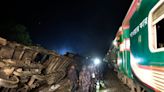 17 dead and many injured after trains collide outside Bangladesh capital