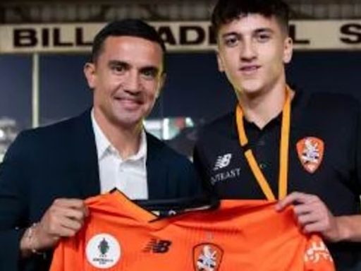 Son of Socceroos great Tim Cahill handed brutal news by A-League club