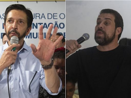 Em pré-campanha pela Prefeitura de SP, Nunes tem 10 agendas de rua para cada 4 de Boulos; veja mapa