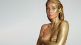 Gwyneth Paltrow Poses Nude Covered in Gold Body Paint for Provocative 50th Birthday Photo Shoot