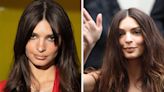 Emily Ratajkowski Really Wore A Flower As A Top During An Appearance At Paris Fashion Week