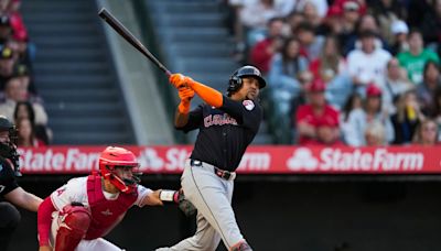 Guardians lean on Jose Ramirez, Tanner Bibee to beat Angels, 4-3, for eighth straight win