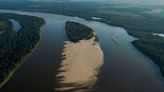 Record-low water levels recorded along the Mississippi River during prime season to ship grain