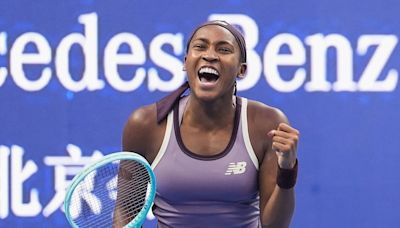 Tennis, China Open 2024: Coco Gauff completes comeback against Paula Badosa to reach first final since January