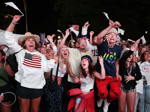 Thousands in Washington Square as Utah and Salt Lake get the Games