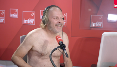 Philippe Katerine "tout nu" en direct sur France Inter : "Si ça vous choque..."