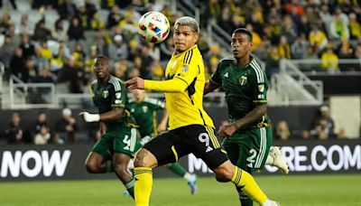 Cucho Hernadez scores birthday goal in Columbus Crew 2-2 draw against Portland Timbers