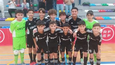 Ceuta sub-12 acaba en segunda posición tras empatar con Melilla (3-3)