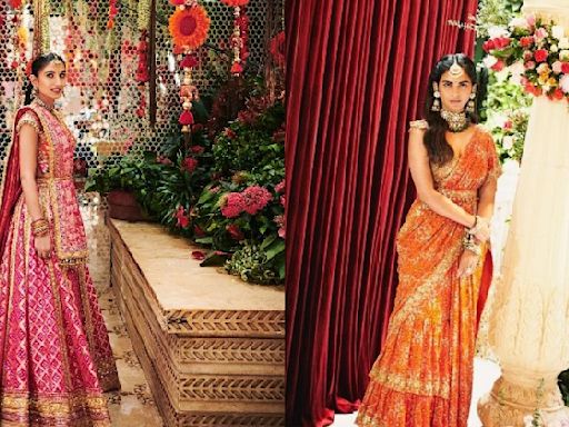 Anant Ambani-Radhika’s wedding festivities: From Janhvi to Isha, 7 best looks from the event