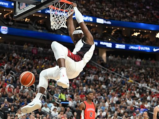 'Kind of can't go wrong': USA Basketball's Olympic depth on display in win