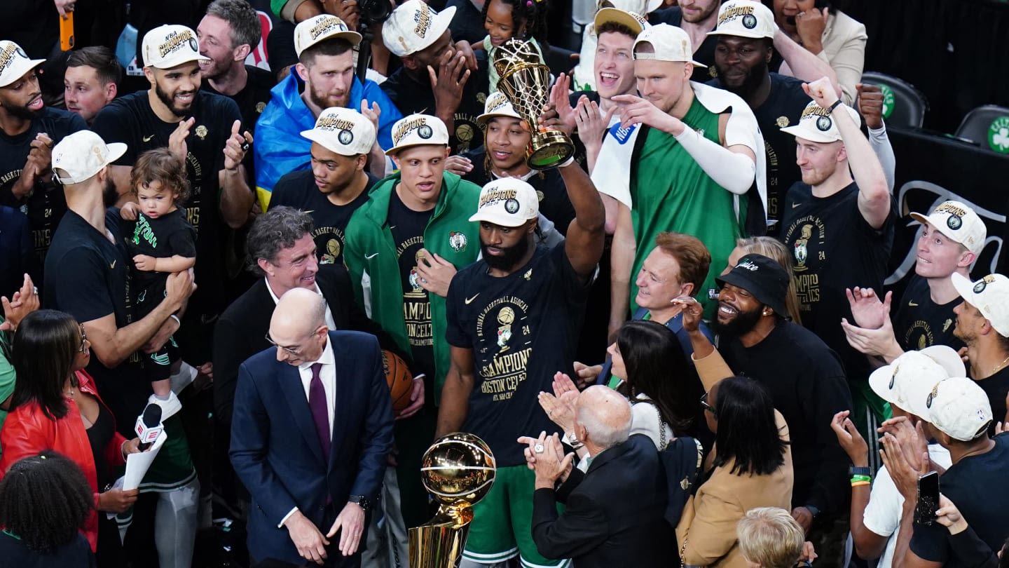 Jaylen Brown Gave Sweet Shoutout to Jayson Tatum During Finals MVP Speech