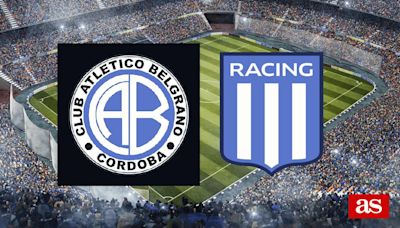 Belgrano 4-4 Racing Club: resultado, resumen y goles