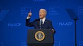 At Las Vegas NAACP event, Biden refuses to let up on Trump