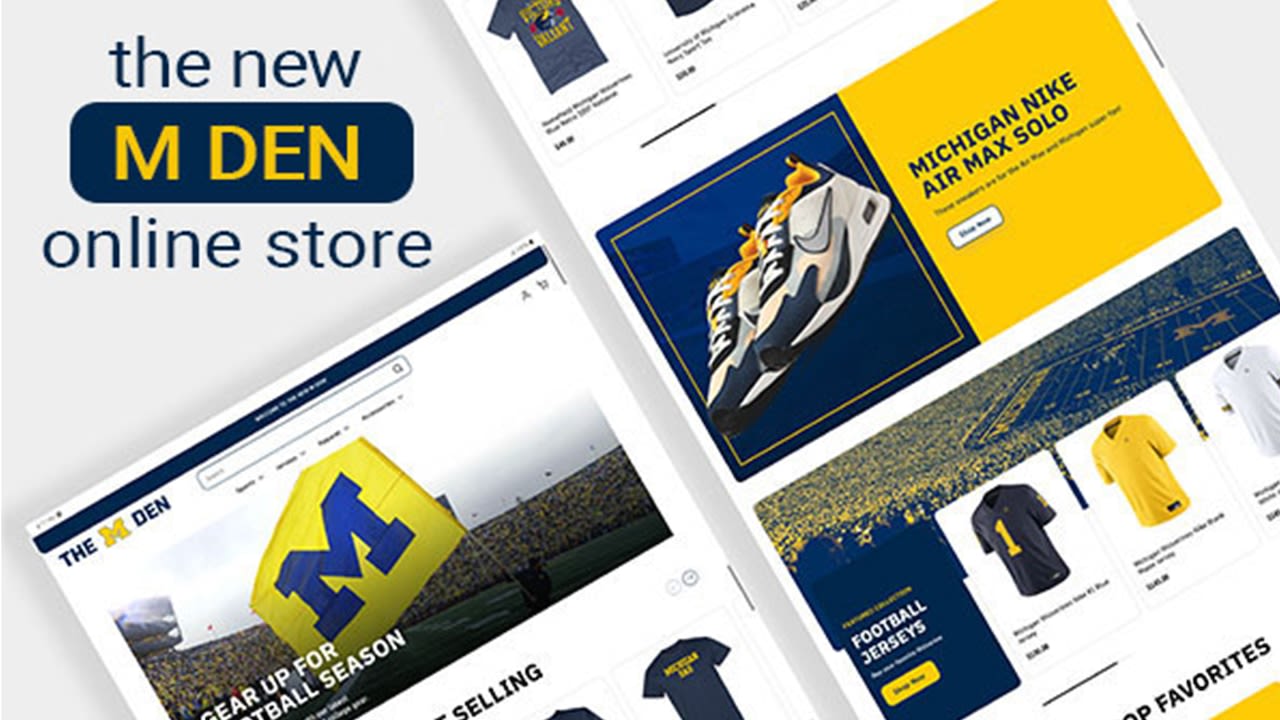 Michigan inks deal with new ‘M Den’ athletics apparel operator