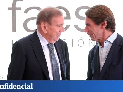 Edmundo González se reúne con Aznar y mantendrá un encuentro en el Congreso con Feijóo