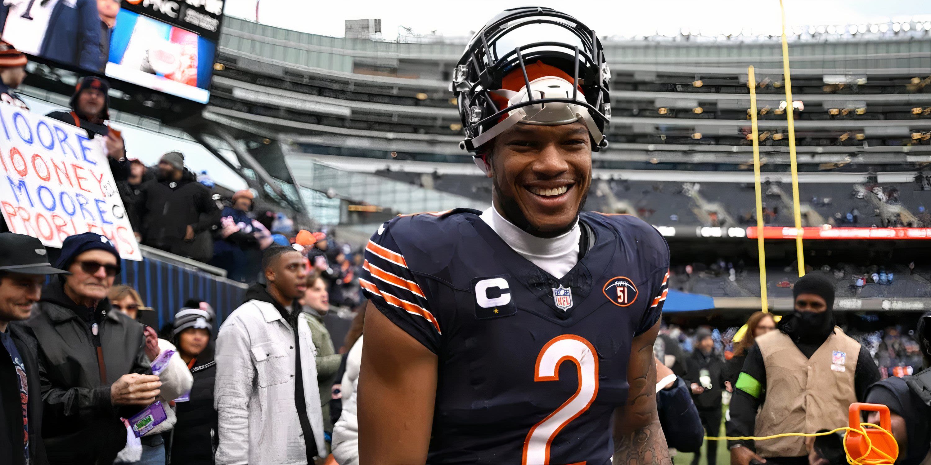 Bears' Veteran Receiver Says He Is Ready to 'Ride Through H-E-L-L and Back' With Caleb Williams