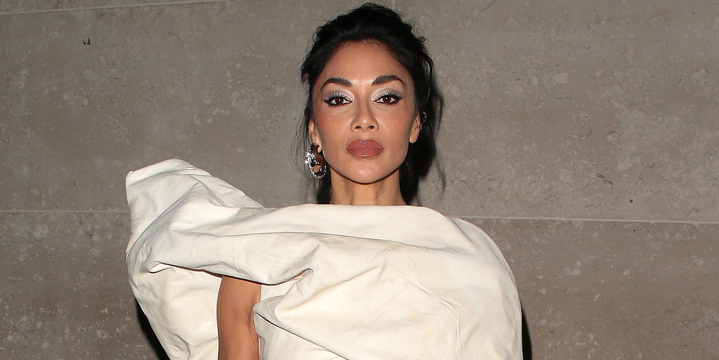 Nicole Scherzinger just confirmed a white corset dress is a summer must have