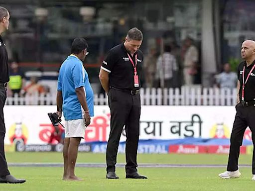 No rain, no game: Day 3 of second Test wiped off due to wet outfield | Cricket News - Times of India