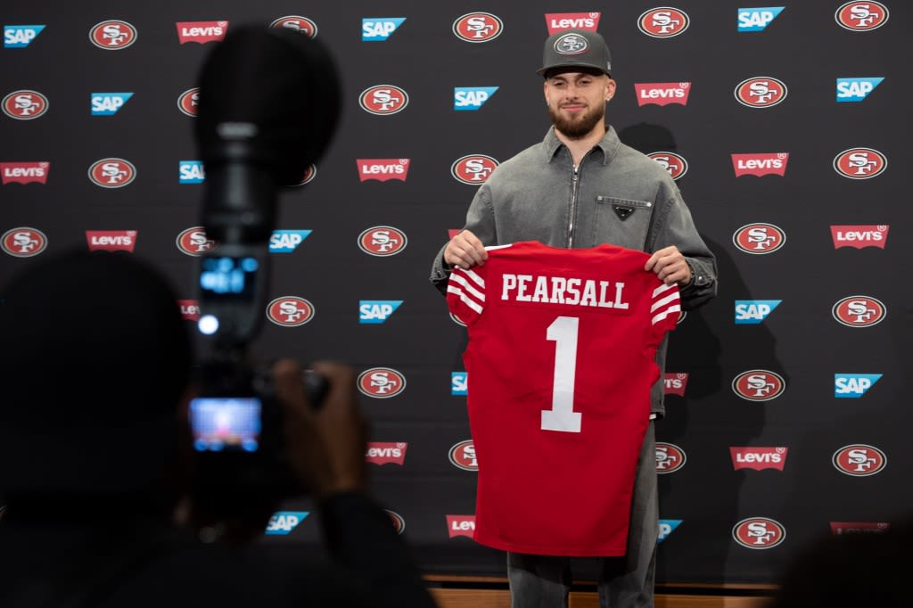 49ers’ top pick Rickey Pearsall on No. 14: ‘We’re going to rock out with it’