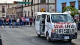 Anuncian cierres viales por marcha de normalistas en Aguascalientes