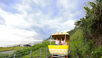 騎在星空上！深澳鐵道自行車「燦爛夏夜山海騎」7、8月限定登場，整條愛心燈海廊道浪漫破表