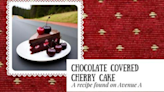 Did you lose a chocolate-covered cherry cake recipe? Zachary police found it on the street.