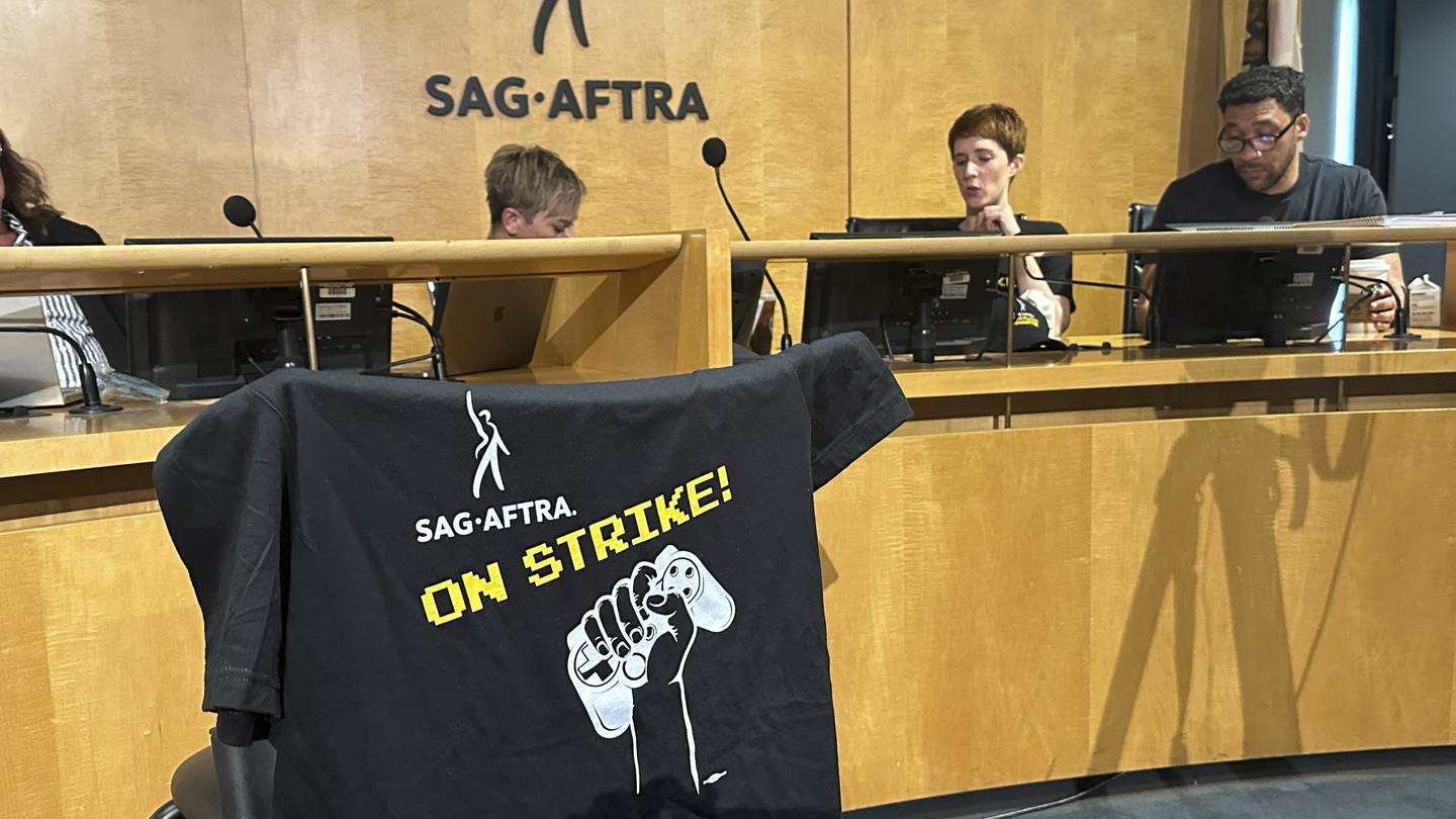 Video game voice actor members of SAG-AFTRA go on strike over lack of AI protections for union