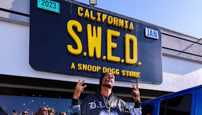 Snoop Dogg Opens His First Weed Shop