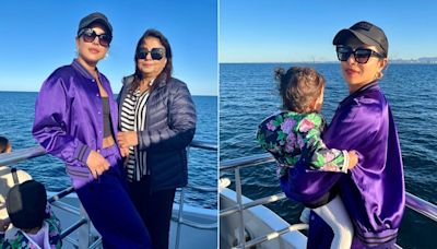 Priyanka Chopra Along With Her Daughter And Mother Experience "Whale Watching" In Australia