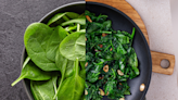¿Cómo debe comer la espinaca cruda o cocida? Es el vegetal más saludable del mundo