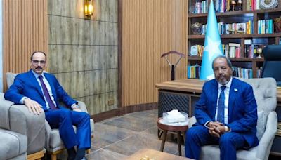 Turkish spy chief Kalın holds meeting with Somali president