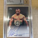 [WBC] 世界重量級冠軍拳王 Mike Tyson 超級稀有 卡面親簽 BGS正品+簽跡鑑定