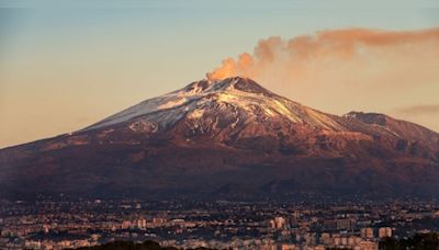 Watch | Europe’s tallest active volcano roars, spews lava from one of its largest craters - CNBC TV18