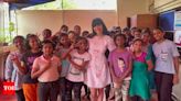 Bigg Boss 17 fame Khanzaadi makes her birthday extra special by celebrating it at an NGO, cuts cake with the underprivileged kids - Times of India