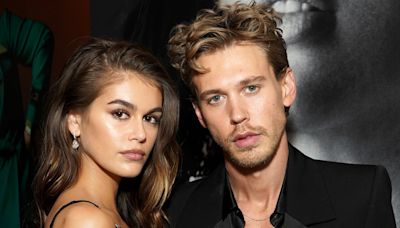 Austin Butler and Kaia Gerber Seal Their Romance With a Kiss During Movie Premiere - E! Online