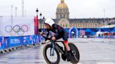 Boyfriend praises cyclist for rainy silver medal