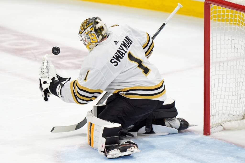 Bruins bypass club-elected arbitration with Jeremy Swayman