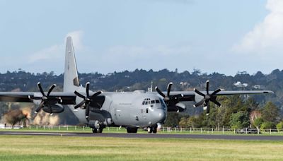 New Zealand Air Force receives first Super Hercules cargo plane