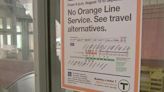 MBTA announced Orange Line project is 50% complete after 2 weeks of work