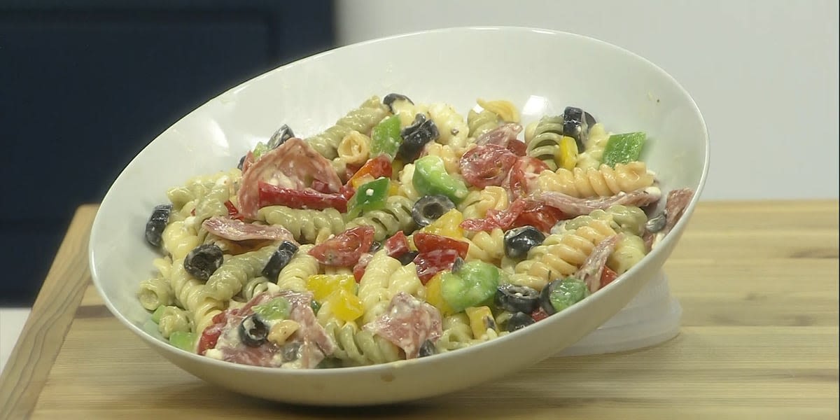 Sponsored Cooking with Kaitlyn: Pasta Salad