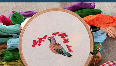 This Embroidery Gift for Grandma Will Arrive Just in Time for Mother's Day